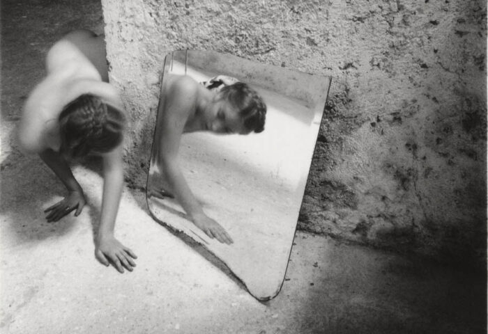 Francesca Woodman: "Autoengaño" (1978), detalle.