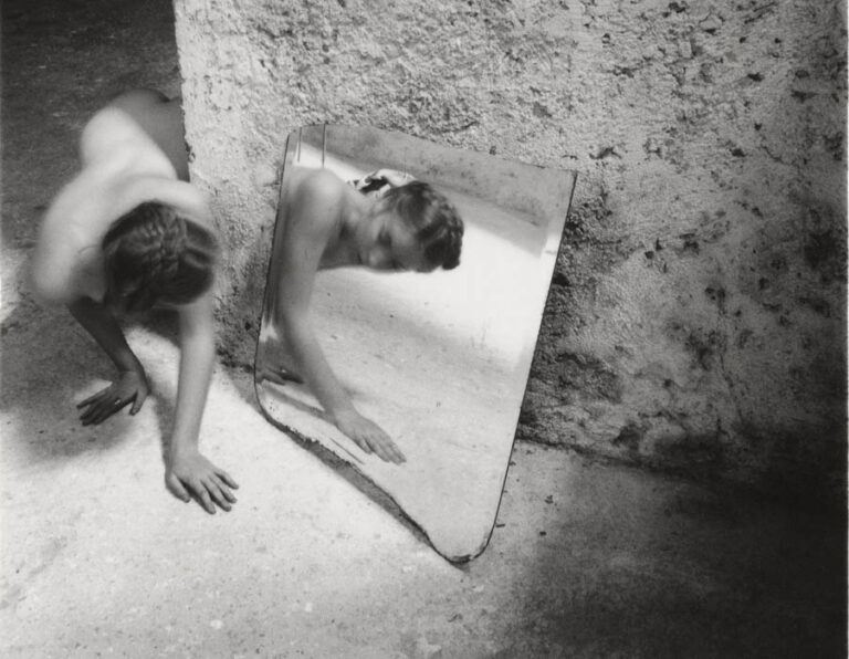 Francesca Woodman: "Autoengaño" (1978), detalle.