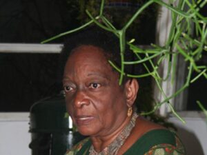 La poeta cubana Georgina Herrera