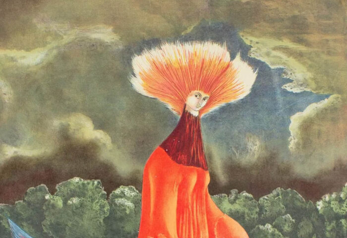 Leonora Carrington: "El último retrato de la señora Partridge" (2011), detalle.