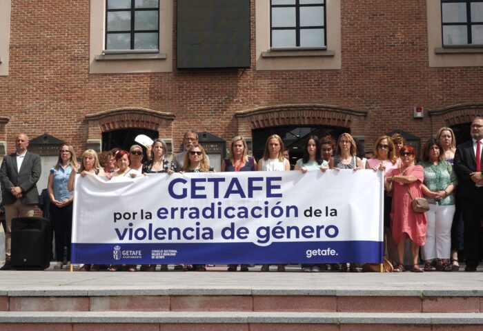 Manifestación en Getafe contra el feminicidio