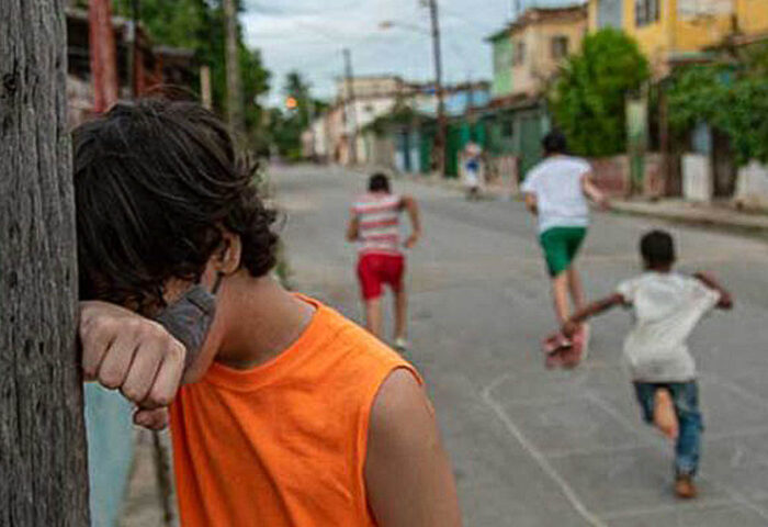 Niños cubanos.