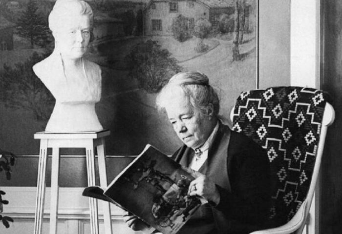 Selma Lagerlöf, primera mujer en ganar el Premio Nobel de Literatura.