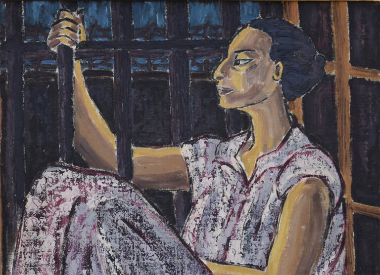 Inji Efflatoun: "Sueños detenidos" (1961), detalle.