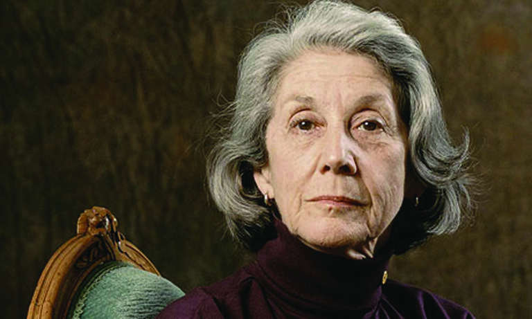 Nadine Gordimer (1923-2014), Premio Nobel de Literatura en 1991.