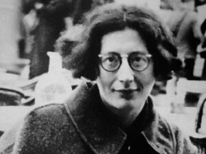 Simone Weil (1909-1943), filósofa francesa.