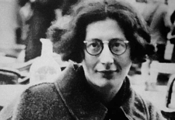 Simone Weil (1909-1943), filósofa francesa.