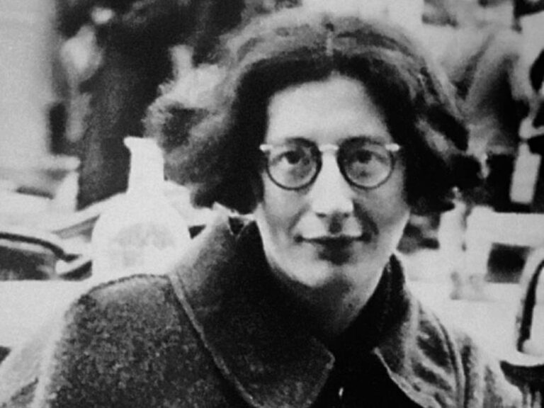 Simone Weil (1909-1943), filósofa francesa.