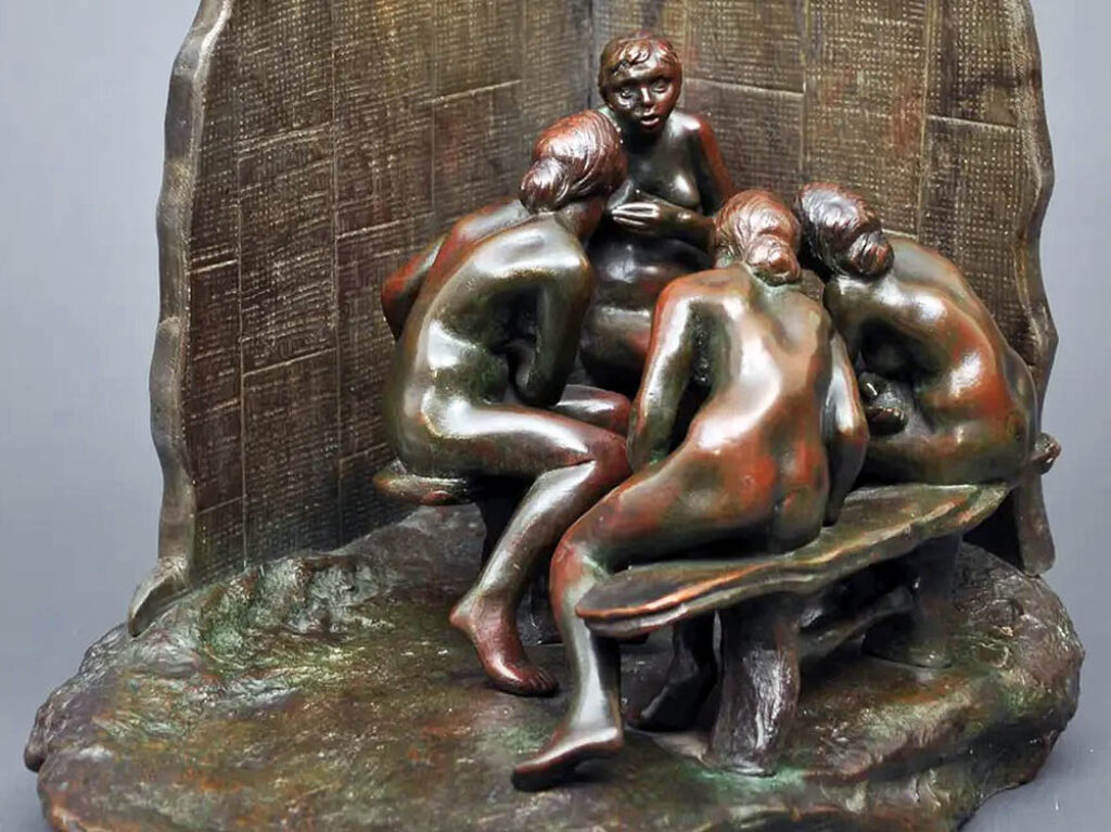 Camille Claudel: "Las parlanchinas" (1893-1905).