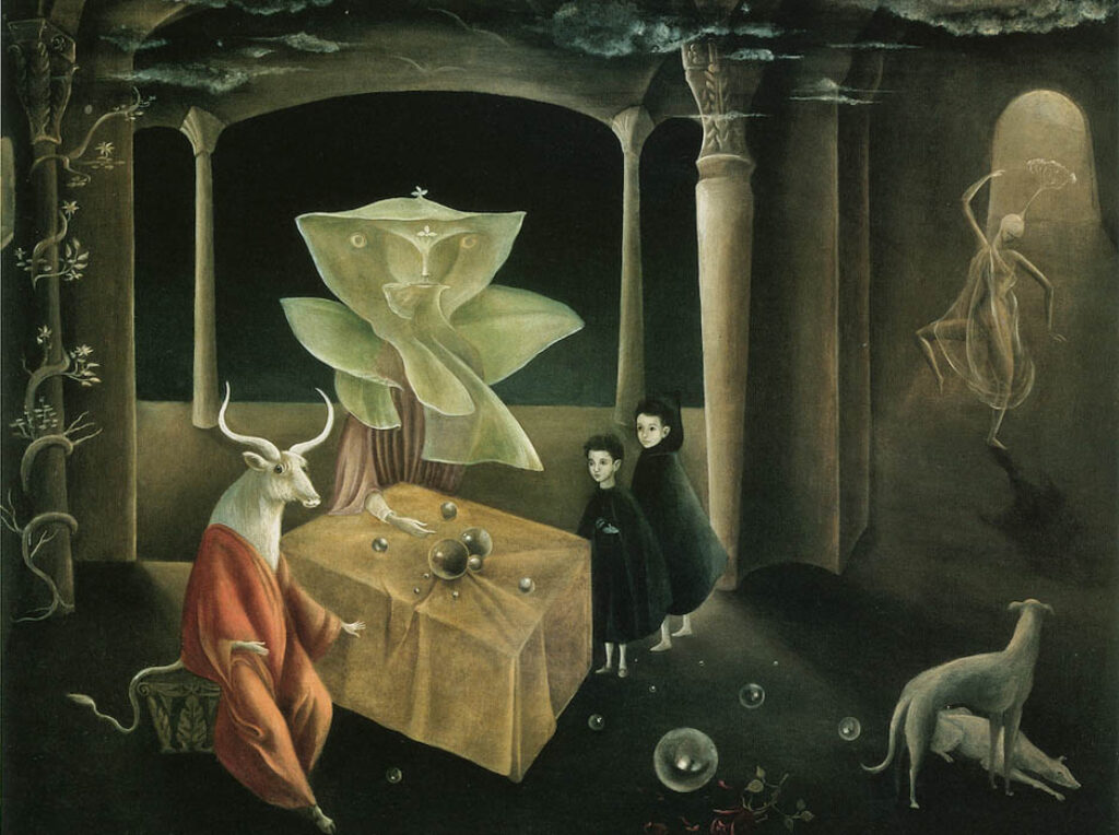 Leonora Carrington: "Y entonces vimos a la hija del minotauro" (2010).