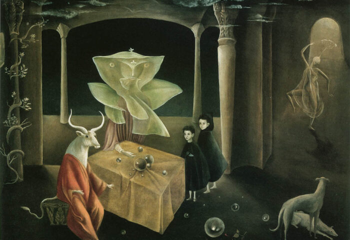 Leonora Carrington: "Y entonces vimos a la hija del minotauro" (2010).