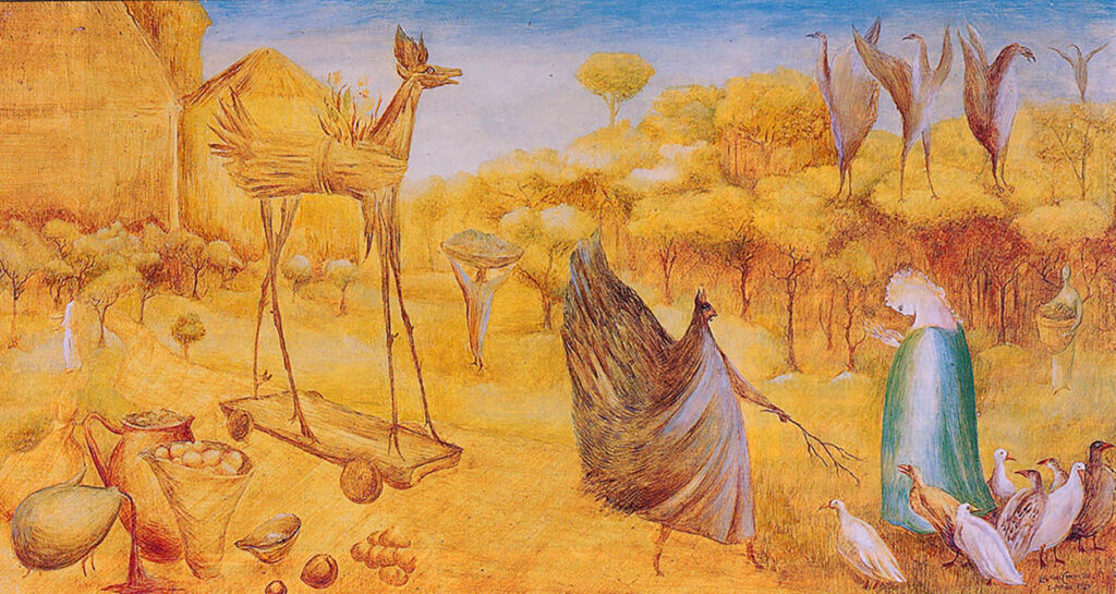 Leonora Carrington: "La mula de San Juan" (1947).