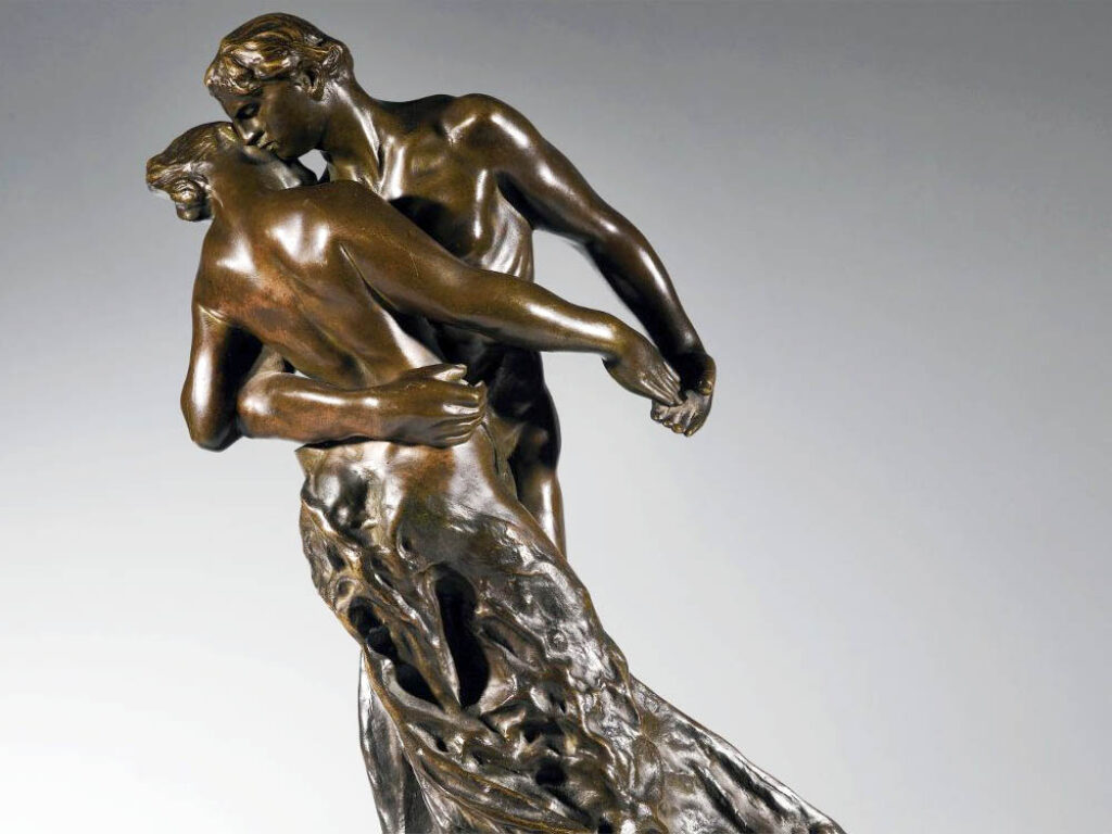 Camille Claudel: "El gran vals" (1985).
