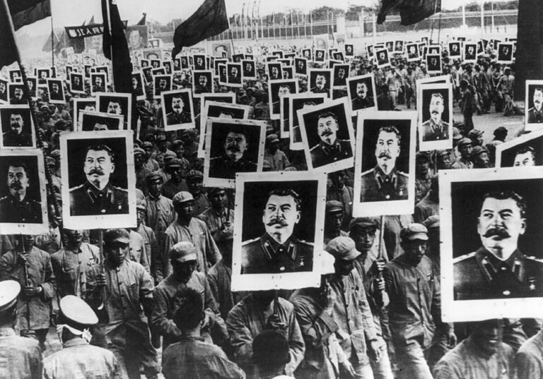 Celebración en China del 70 cumpleaños de Stalin, 1949.