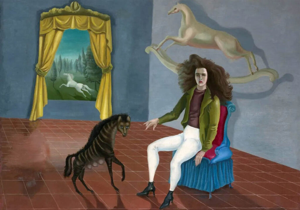 Leonora Carrington: "Autorretrato" (1937-1938).