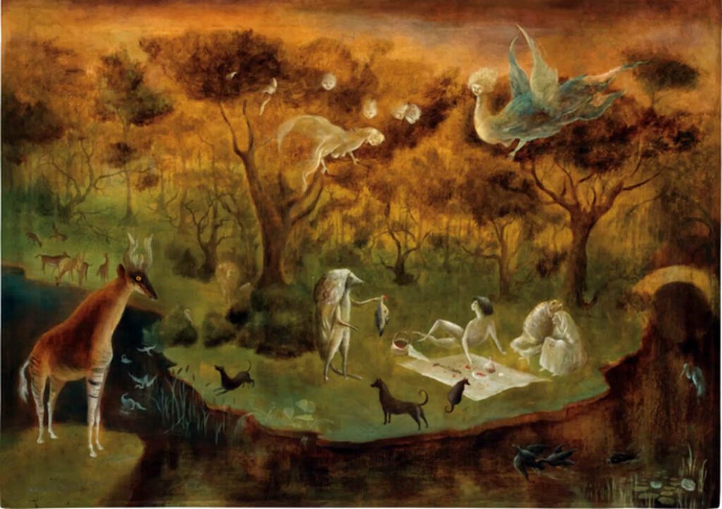 Leonora Carrington: "Pastoral" (1950).