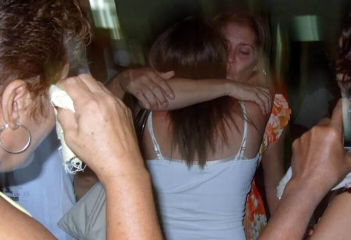 Despedida en el Aeropuerto de La Habana. Foto: CiberCuba