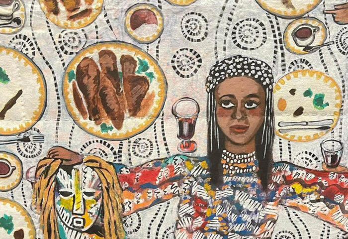 Faith Ringgold: "El nido amargo, parte II" (1988), detalle.