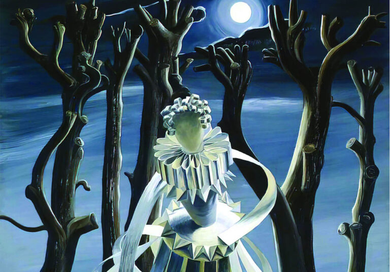 Marion Adnams: "La niña perdida" (1944), detalle.