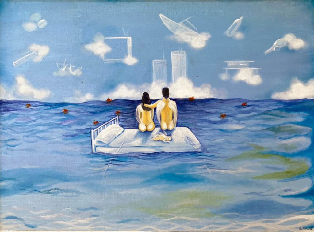 Sandra Ramos: "Espejismos" (1994).
