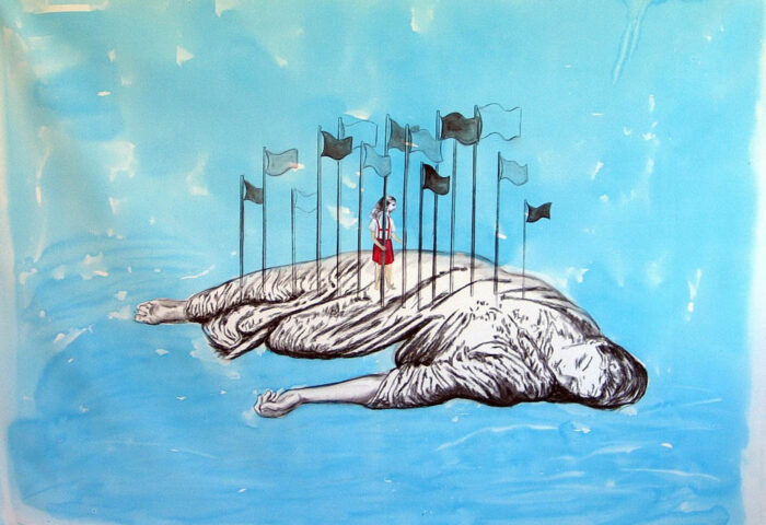 Sandra Ramos: "Isla" (2005).
