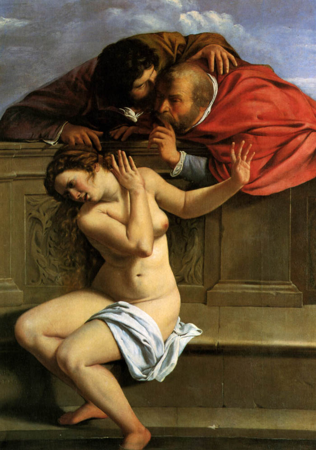 Artemisia Gentileschi: "Susana y los ancianos" (1610).