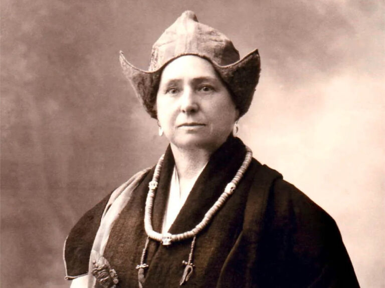 Alexandra David-Néel (1868-1969), viajera y antropóloga.