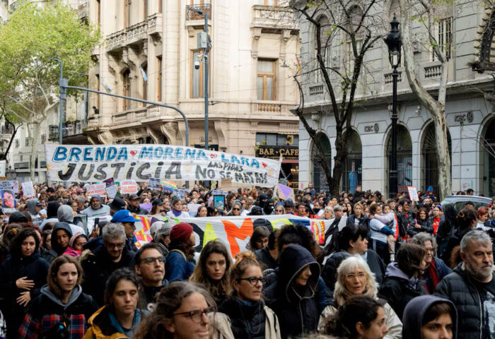 Manifestación en Buenos Aires el 27 de septiembre.