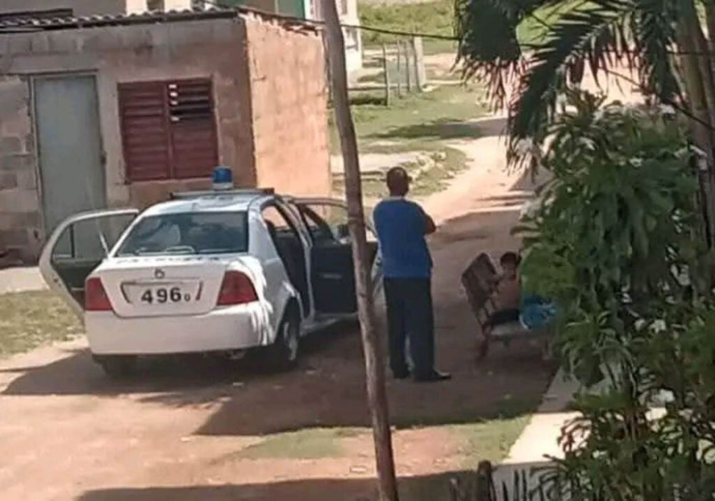 Detenciones tras la protesta de la noche anterior en Gibara.