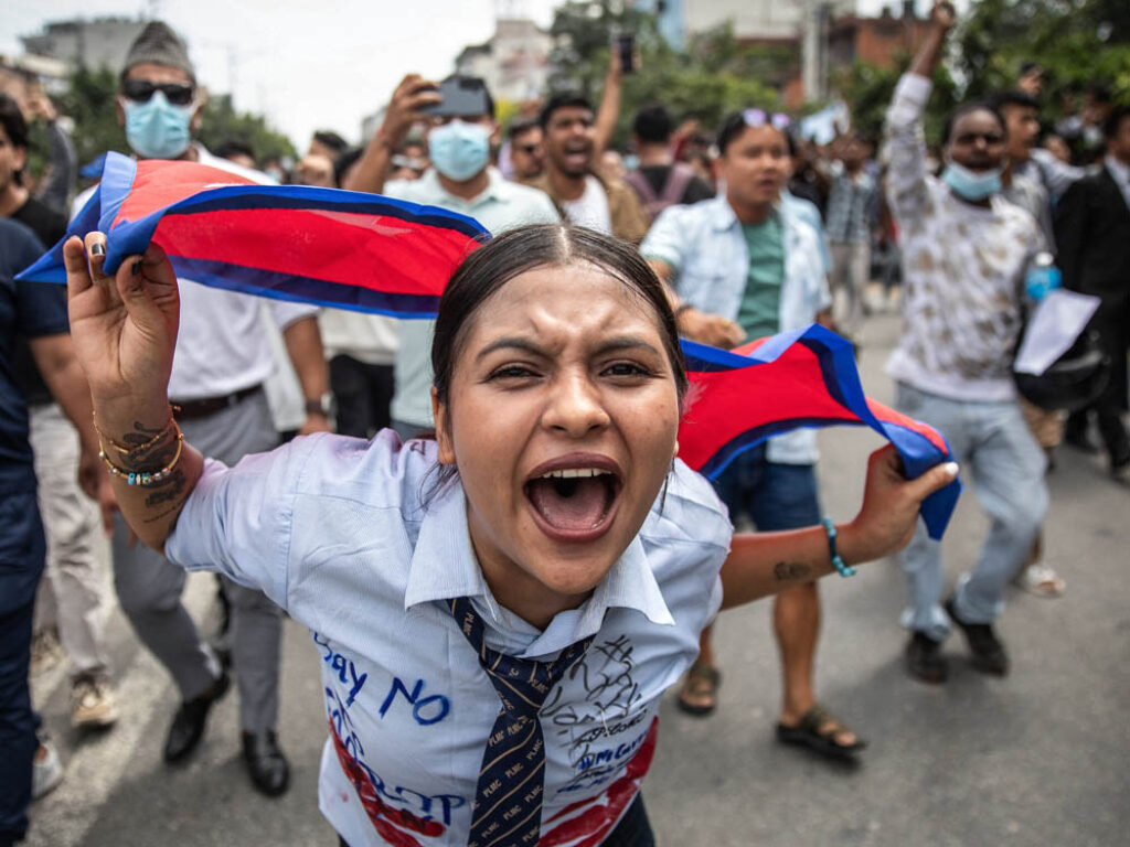 Las protestas se intensificaron tras la represión policial.