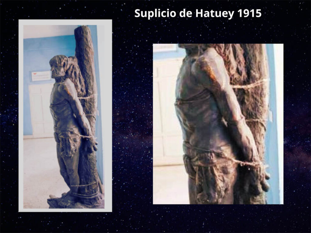 "Hatuey" (1815), de Mimí Bacardí.
