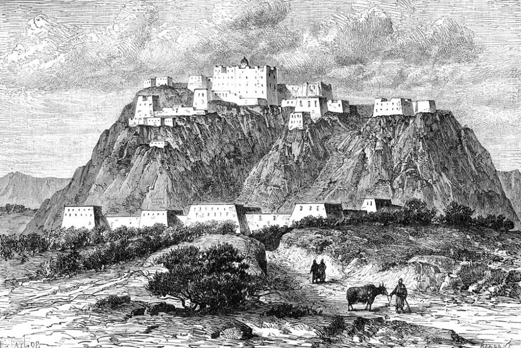 Palacio de Potala en Lhasa.