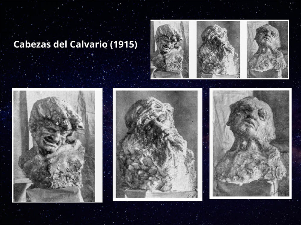 "Cabezas del Calvario" (1915), de Mimí Bacardí.