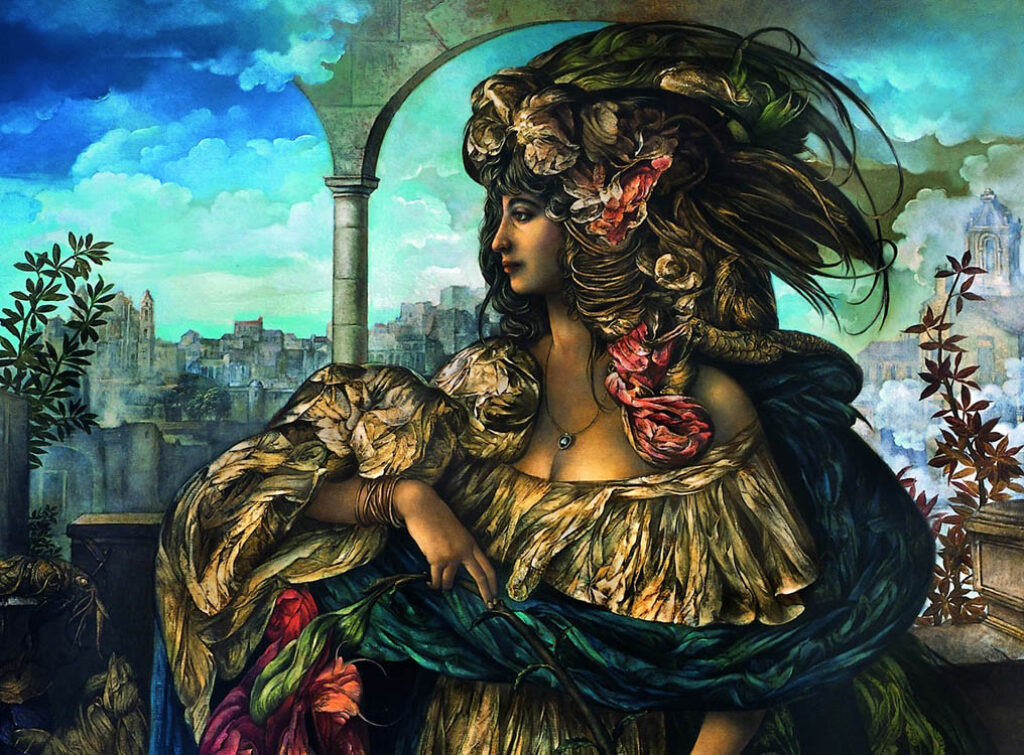 Cosme Proenza: "Cecilia Valdés" (2002), detalle.