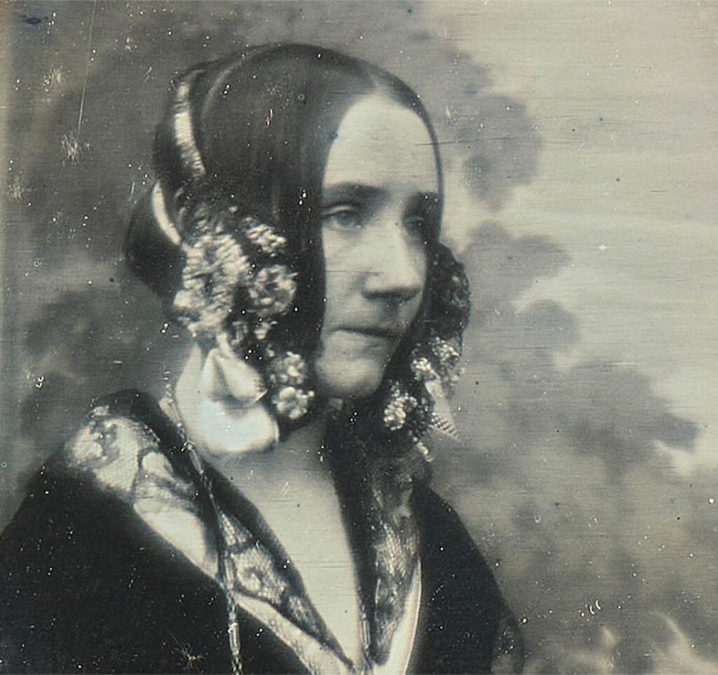 Antoine Claudet: Daguerrotipo de Ada Lovelace (c. 1843).