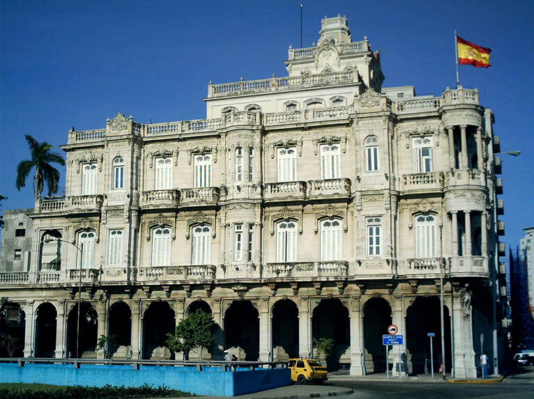 Consulado de España en La Habana.