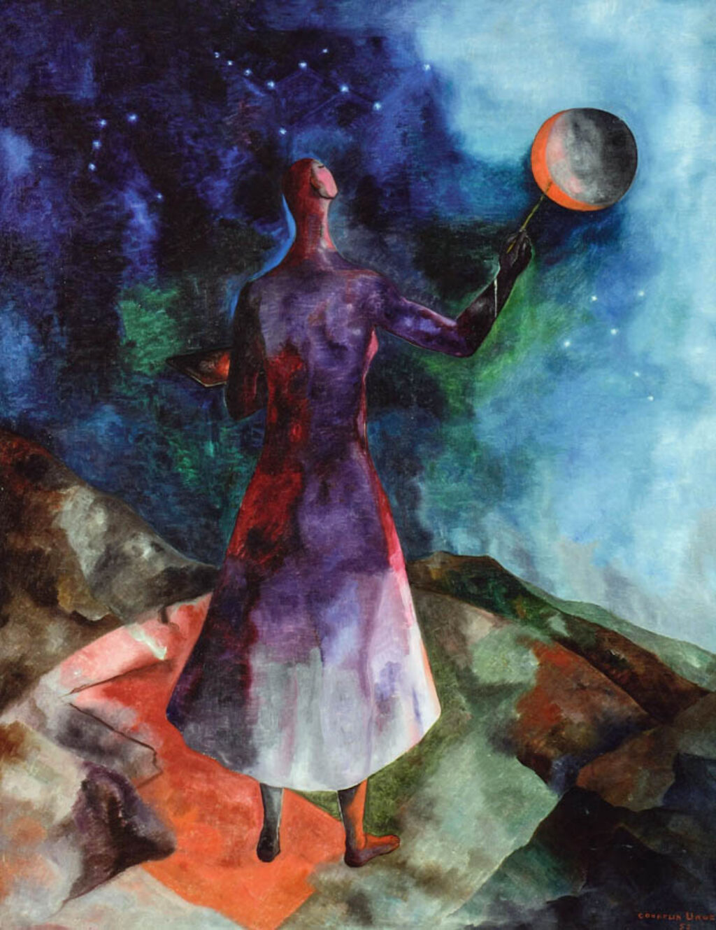 Cordelia Urueta: "Pintora de luna" (1952).