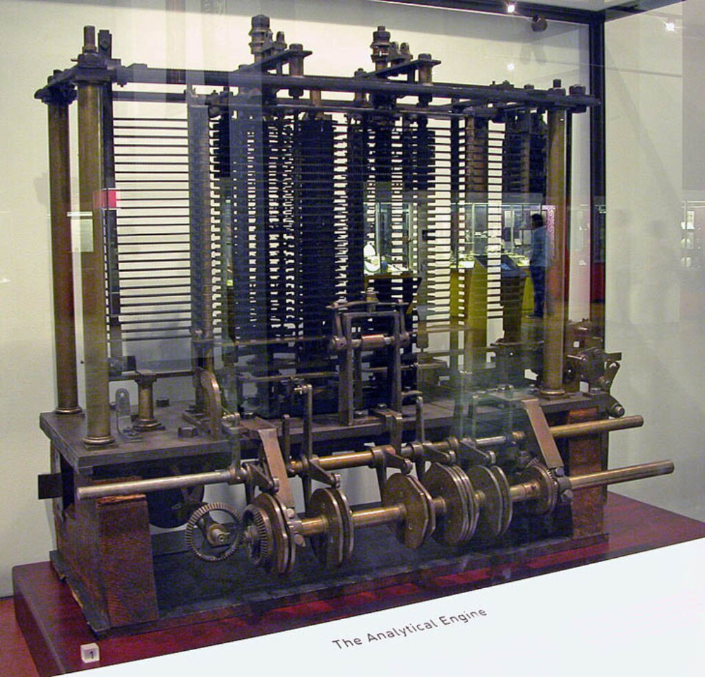 La Máquina Analítica de Babbage, en el Museo las Ciencias, en Londres.