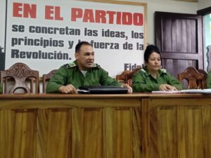 Madelaine Hernández García, Presidenta de la Asamblea Municipal del Poder Popular en Manicaragua