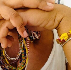 Collares de la religión Yoruba