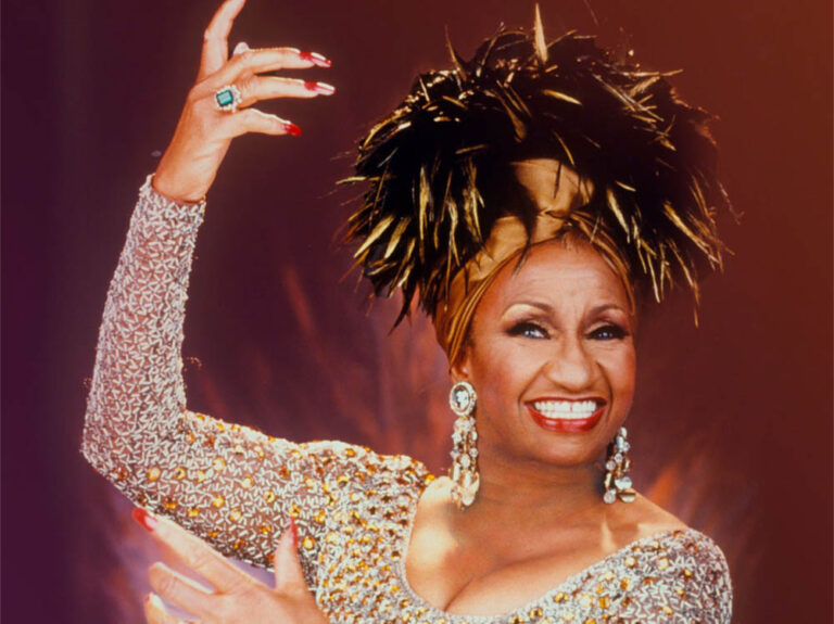 Celia Cruz (1925-2003), cantante cubana.