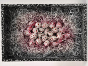 Yayoi Kusama: "Flor" (1985).
