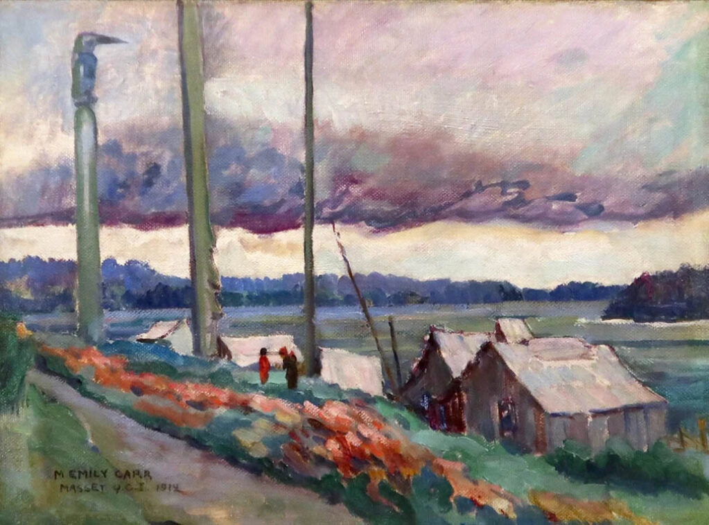Emily Carr: "Masset" (1912).