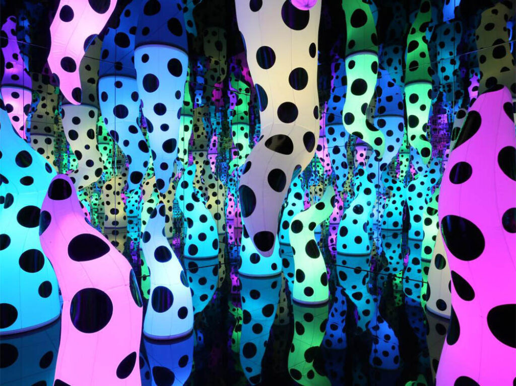 Yayoi Kusama: "El amor llama" (2013).