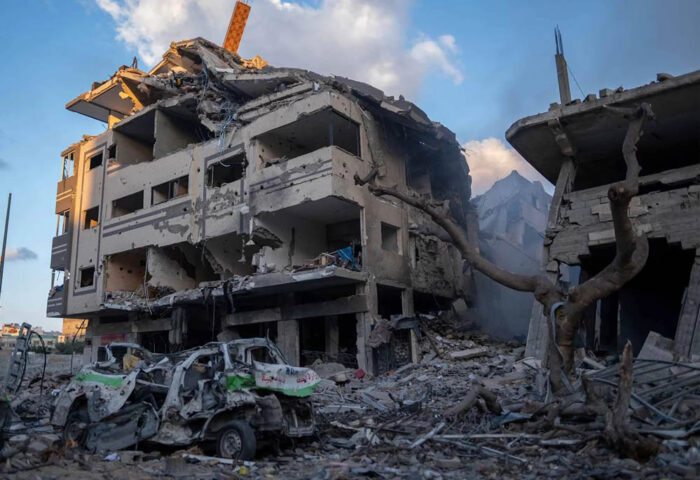 Gaza en ruinas.