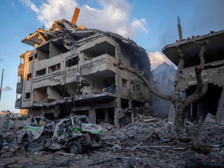 Gaza en ruinas.
