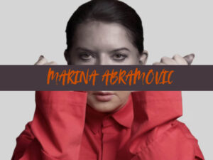 Marina Abramović, artista serbia.