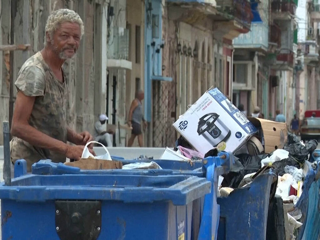Pobreza en Cuba.