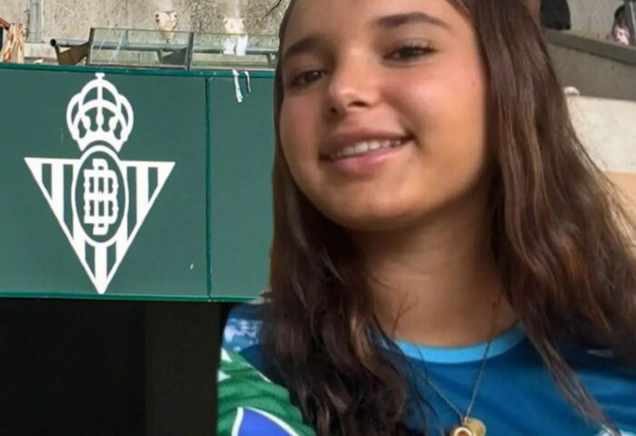 Sandra Peña, de 14 años, víctima de acoso escolar en Sevilla.