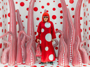Yayoi Kusama, diseño para la tienda Louis Vuitton.